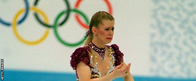 Harding finished in eighth place at the 1994 Olympic final