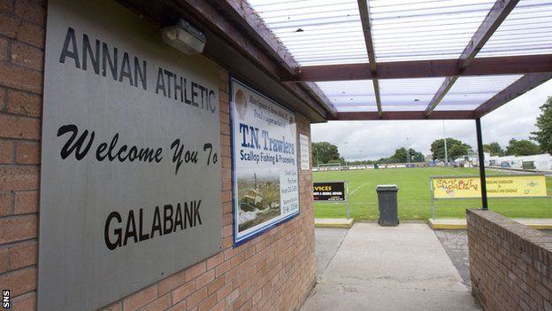 Annan are due to begin League Two action 11 days after their 6 October League Cup opener