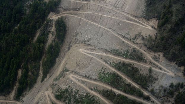 लिपुलेकमा भारतले बनाएको बाटो