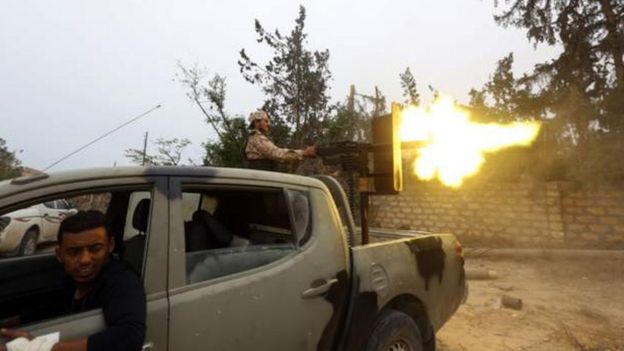 ২০১১ সালে কর্নেল গাদ্দাফি উৎখাত হবার পর থেকেই লিবিয়ায় যুদ্ধবিক্ষুব্ধ অবস্থা চলছে