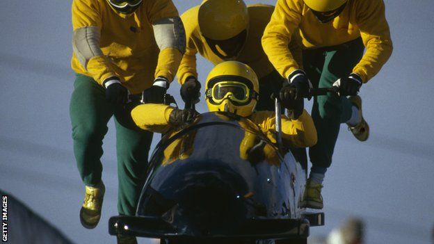 Jamaica's men's bobsleigh team