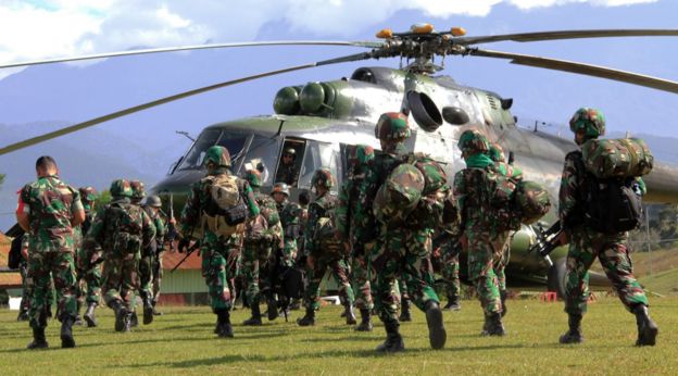 Pengerahan tentara ke Papua
