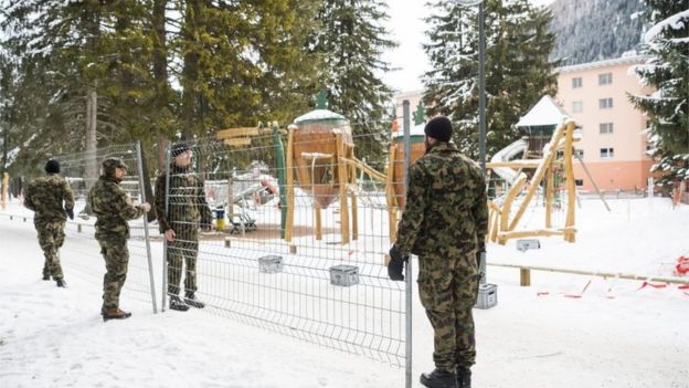 Security preparing for World Economic Forum