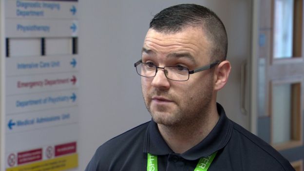 Blood Vending Machine 'a first' for NI Michael Curley