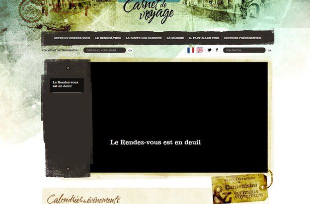 Carnet de Voyage festival website