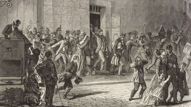 Prisioneros liberados en Francia después de la abolición de la pena por deuda.