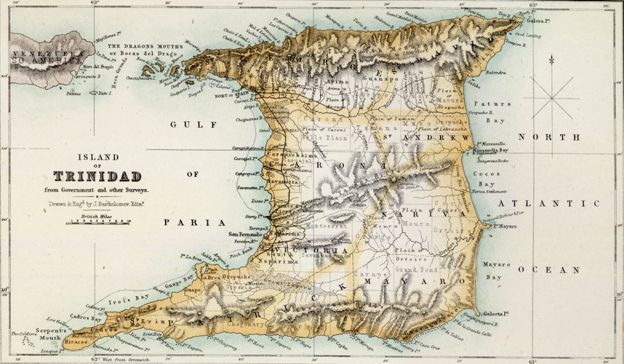 Mapa de Trinidad (1872)