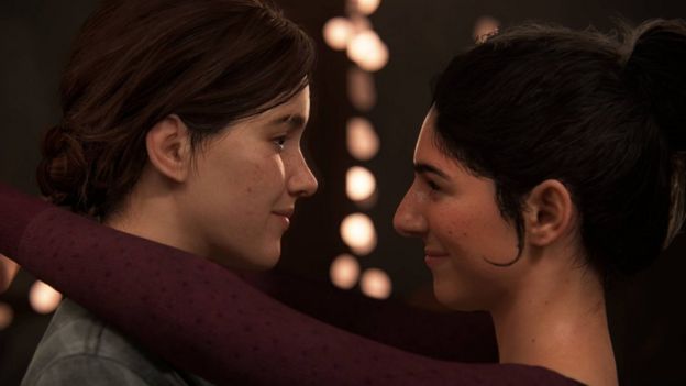 Ellie and her girlfriend in The Last of Us Part 2