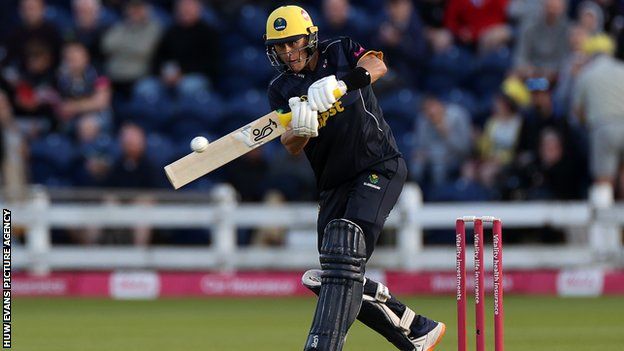 Batter Marnus Labuschagne played 11 games for Glamorgan in 2022 before Australia duty called