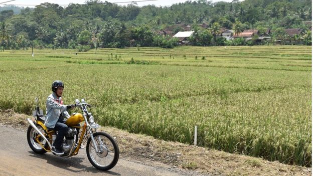 Presiden Joko Widodo saat mengunjungi Pelabuhan Ratu, Sukabumi, dalam touringnya, pada 8 April 2018 lalu.