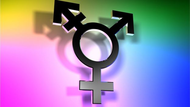 Símbolo de los transgénero