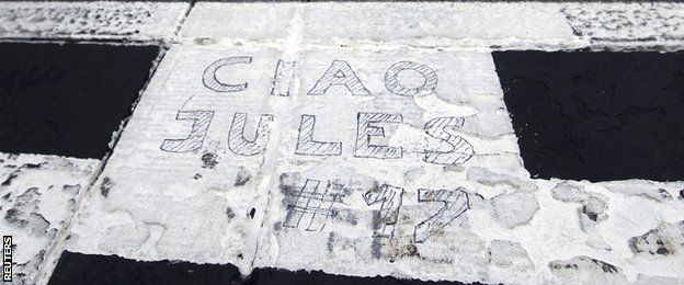 Ciao Jules message