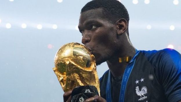 پل پوگبا، که والدینش از گینه هستند، در آخرین بازی به سود تیم فرانسه گل زد