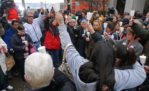 Vigilia por las víctimas de Pickton