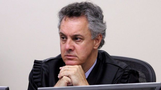 Juez Joao Pedro Gebran del tribunal de Porto Alegre.