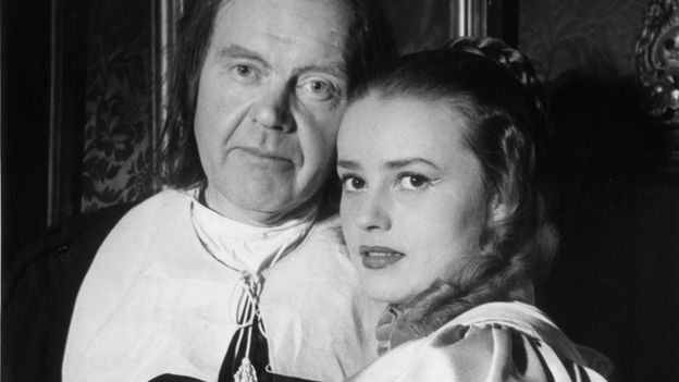 Fernand Ledoux and Jeanne Moreau