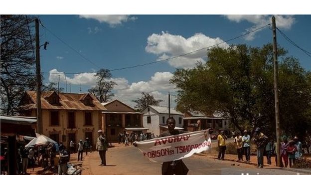 Manifestation à Madagascar