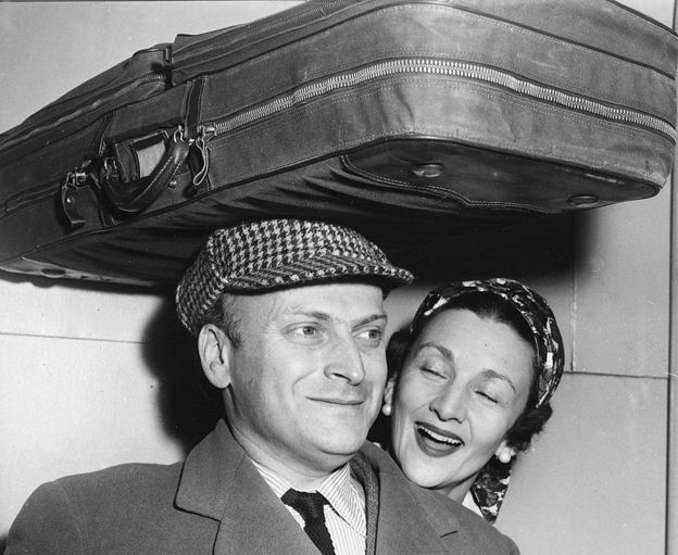 Diana Gould con Yehudi Menuhin