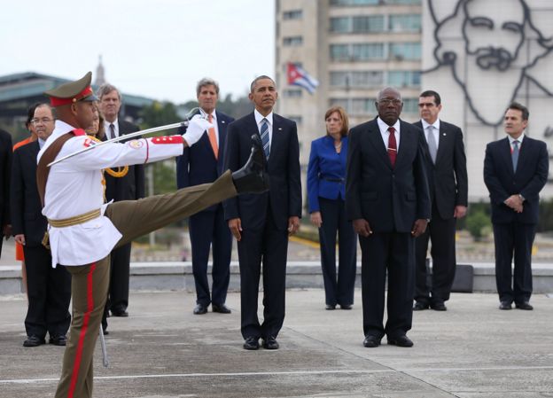 Barack Obama visita Cuba