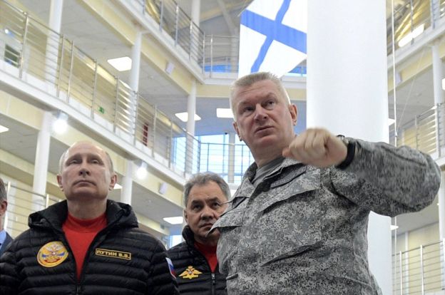 俄國總統普京上個月已經親臨參觀了這個軍事基地