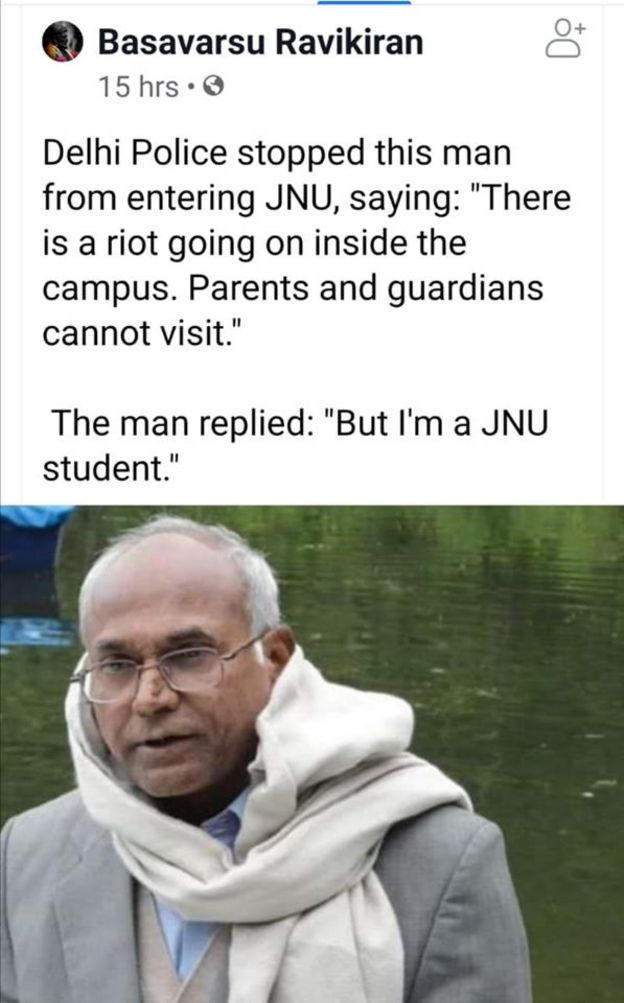 JNU, ​​Kancha Ilaiah