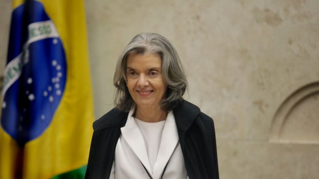A ministra do Supremo Cármen Lúcia