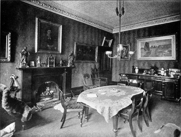 Sala del apartamento de Gilchrist