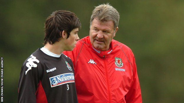Gareth Bale and John Toshack