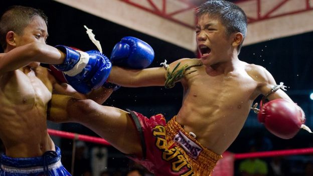 Pelea entre niños de 2012.