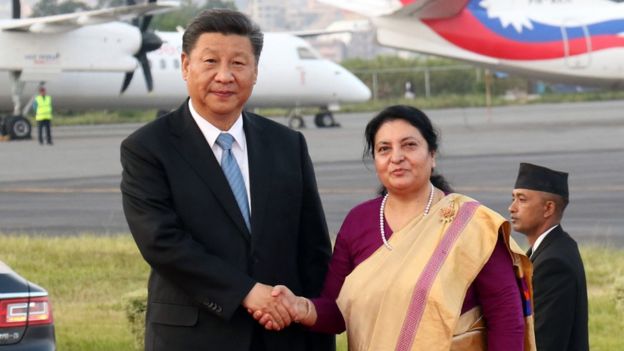 चिनियाँ र नेपाली राष्ट्रपति