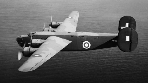 Avião de bombardeio da Força Aérea Britânica, de fabricação americana