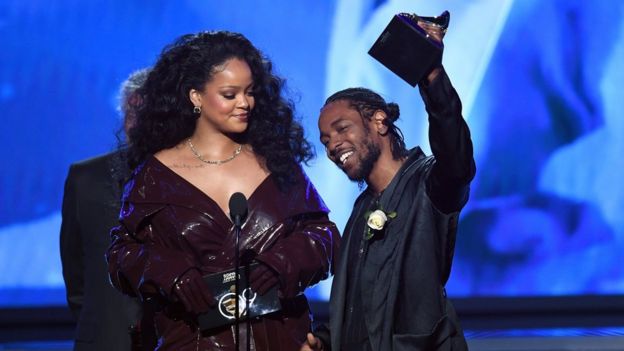 Rihanna y Kendrick Lamar