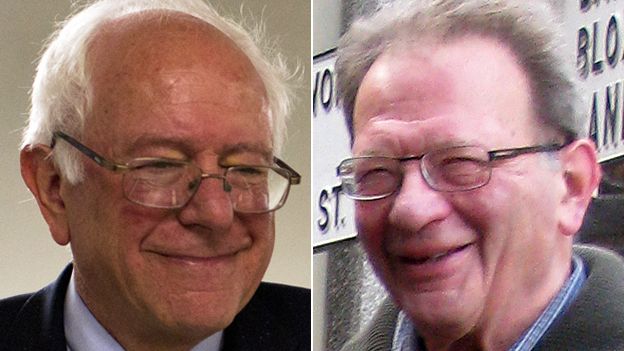 Bernie and Larry Sanders