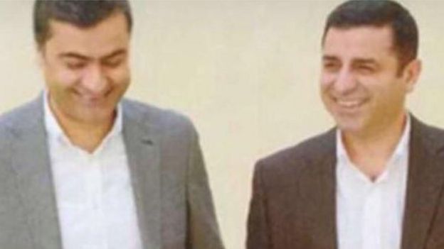 HDP Hakkari Milletvekili Abdullah Zeydan ve eski HDP EÅ Genel BaÅkanÄ± Selahattin DemirtaÅ