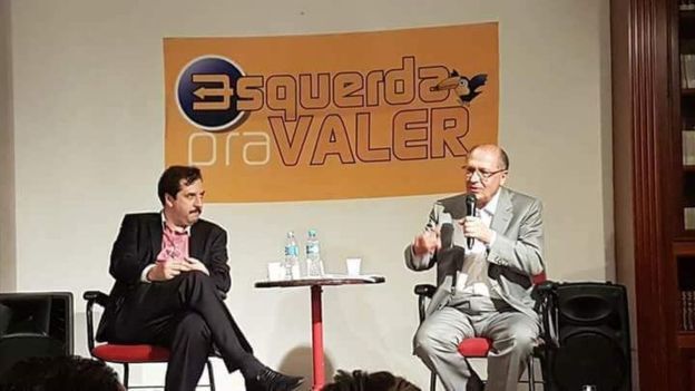 Geraldo Alckmin em evento da corrente tucana Esquerda Pra Valer