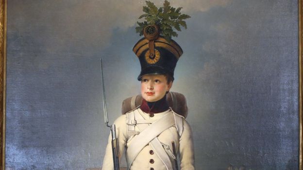 Наполеон II (портрет работы Иоганна Крафта, 1823 год)