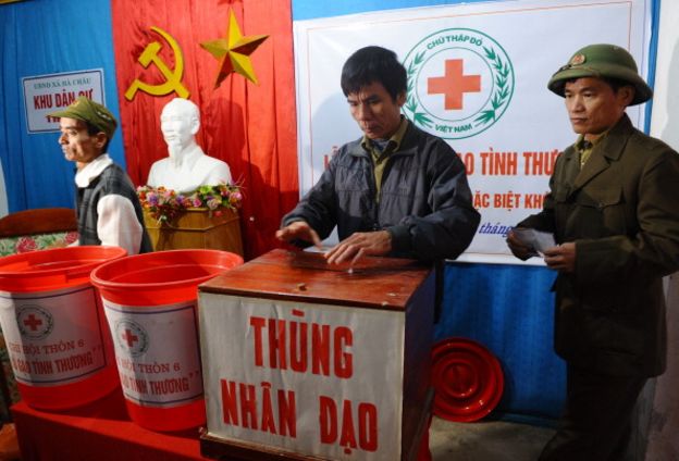 Một hoạt động cứu trợ đói nghèo ở tỉnh Thanh Hóa