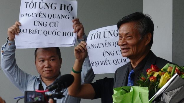 Activist Nguyen Quang A