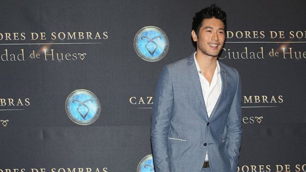 Godfrey Gao attends The Mortal Instruments: City of Bones" Mexico City screening, 2013