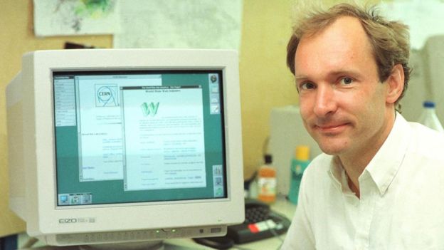 Tim Berners-Lee, julio de 1994.