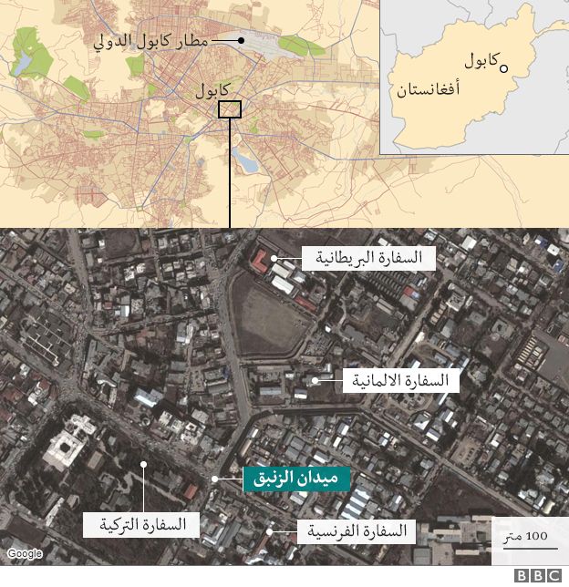 عشرات القتلى ومئات الجرحى في انفجار انتحاري بسيارة مفخخة بالحي الدبلوماسي في كابول _96287150_kabul