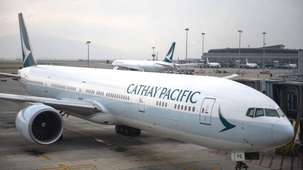 Cathay Pacific planes
