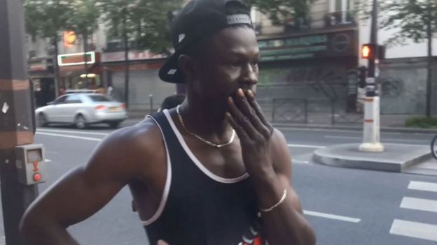 paris, héros, spiderman, france, mali, mamoudougassama