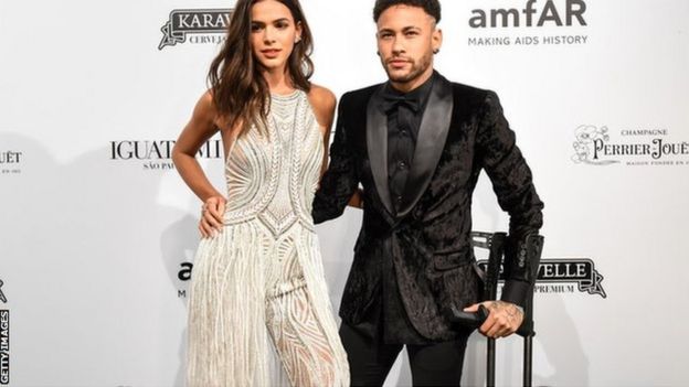 Bruna Marquezine na mpenzi wake Neymar