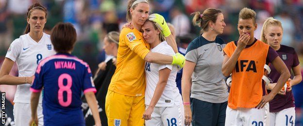England lose to Japan in the Women's World Cup semi-final