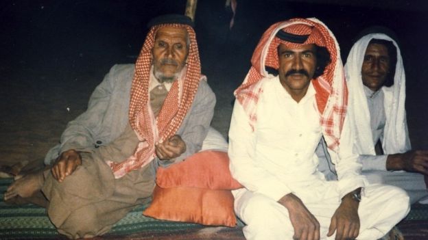 Miembros de la tribu howeitat en el sur de Jordania, cerca de la frontera con Arabia Saudita