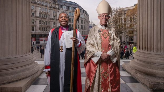 Rose Hudson Wilkin First Black Female Bishop Consecrated Bbc News