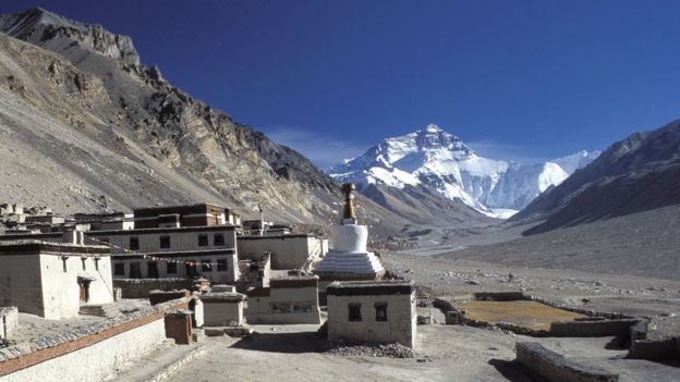 Everest view from Tibetan side