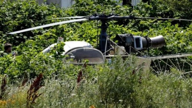 Ndege waliotumia kutorokea ilipatikana katika eneo la Gonesse, kaskazini mwa Paris