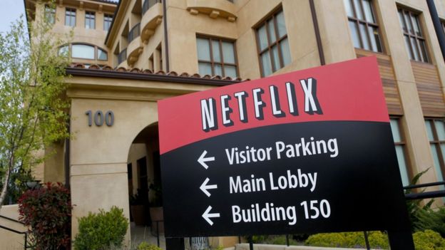 Oficinas centrales de Netflix en California.